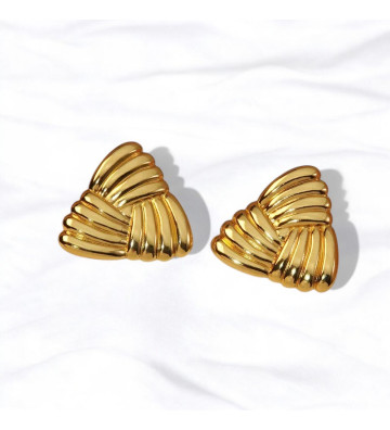 Earring "Lille" - Gold-plated