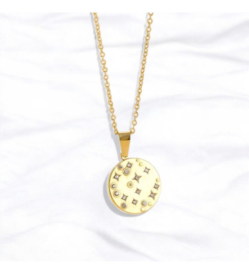 Necklace "Jinan" - Gold-plated