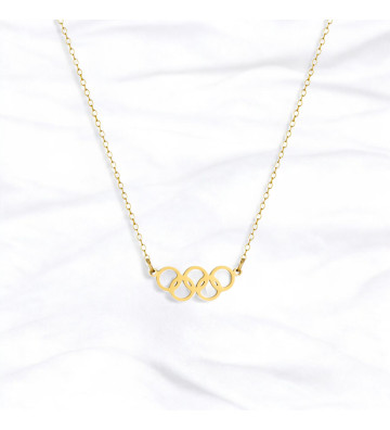 Necklace "Hanoi" - Gold-plated